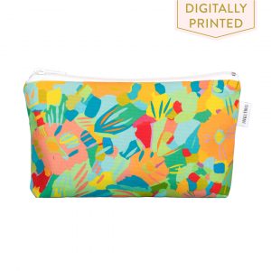 small floral zip pouch