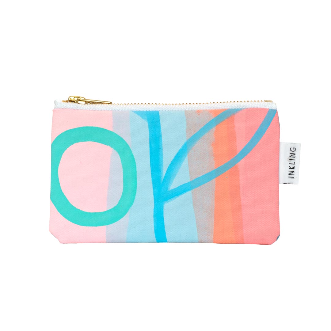 Hand painted & one of a kind | Inkling Tiny Pouch No. 3